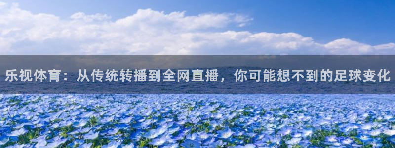 乐视体育：从传统转播到全网直播，你可能想不到的足球变化